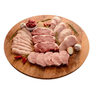 Lean protein meat packs