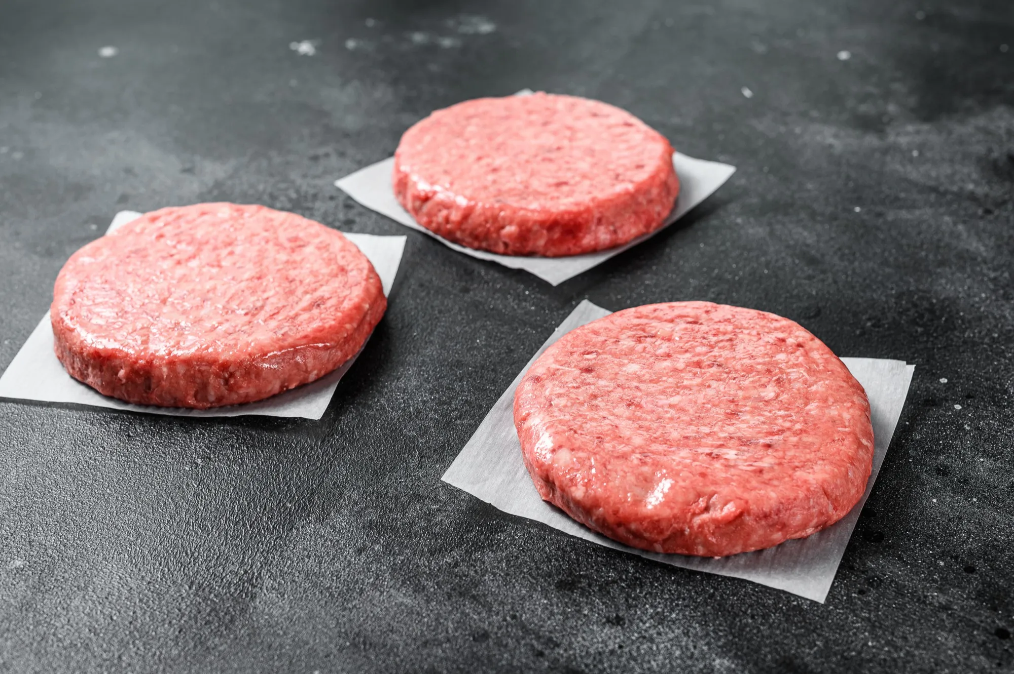 BBQ BEEF BURGER PATTIES 1KG