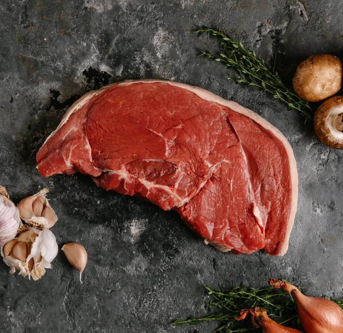 BEEF RUMP STEAK 1KG
